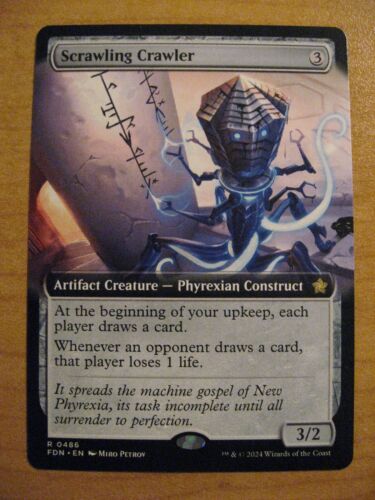 2024 Foundations Art Series Scrawling Crawler // Scrawling Crawler common #50 common card image