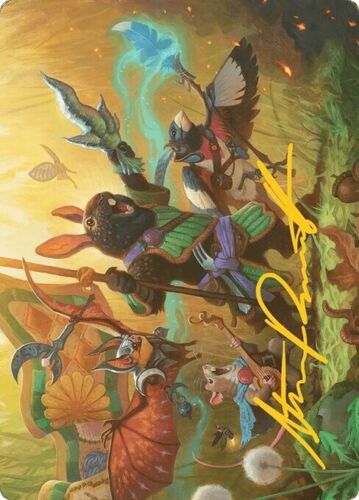 2024 Bloomburrow Art Series Valley Questcaller // Valley Questcaller common #4 common card image