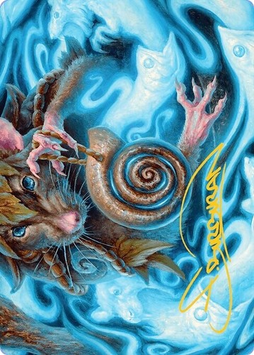 2024 Bloomburrow Art Series Mind Spiral // Mind Spiral common #8 common card image