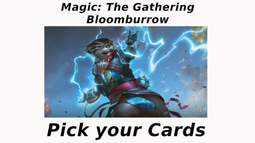 2024 Bloomburrow Art Series Tempest Angler // Tempest Angler common #30 common card image