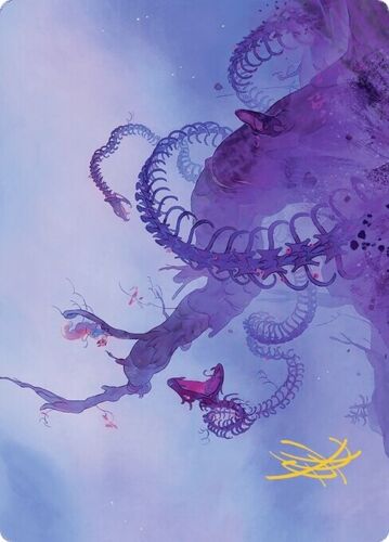 2024 Bloomburrow Art Series Coiling Rebirth // Coiling Rebirth #44 common card image