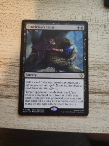 2024 Bloomburrow Art Series Cruelclaw's Heist // Cruelclaw's Heist #46 common card image