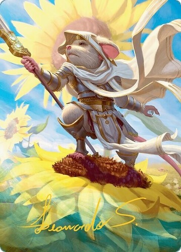 2024 Bloomburrow Art Series Elspeth, Sun's Champion // Elspeth, Sun's Champion #53 common card image