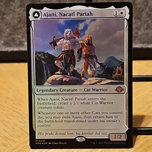 2024 Modern Horizons 3 Ajani, Nacatl Pariah // Ajani, Nacatl Avenger #237 mythic card image