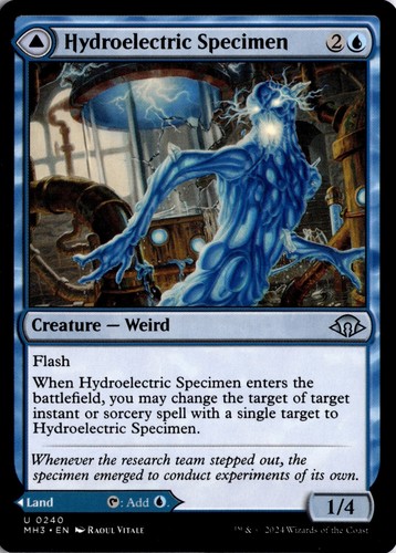 2024 Modern Horizons 3 Hydroelectric Specimen // Hydroelectric Laboratory #240 uncommon card image