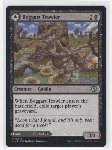 2024 Modern Horizons 3 Boggart Trawler // Boggart Bog #243 uncommon card image