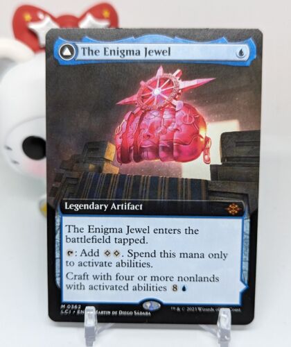 2023 The Lost Caverns of Ixalan The Enigma Jewel // Locus of Enlightenment mythic #55 mythic card image