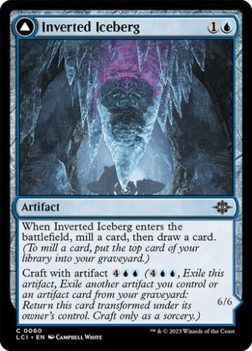 2023 The Lost Caverns of Ixalan Inverted Iceberg // Iceberg Titan common #60 common card image