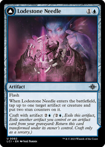 2023 The Lost Caverns of Ixalan Lodestone Needle // Guidestone Compass uncommon #62 uncommon card image