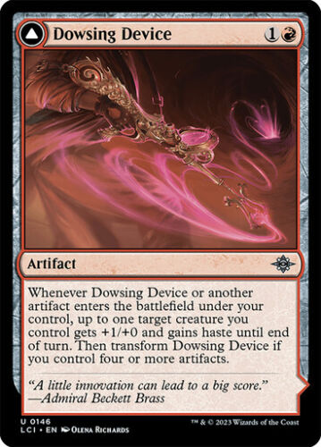 2023 The Lost Caverns of Ixalan Dowsing Device // Geode Grotto #146 uncommon card image