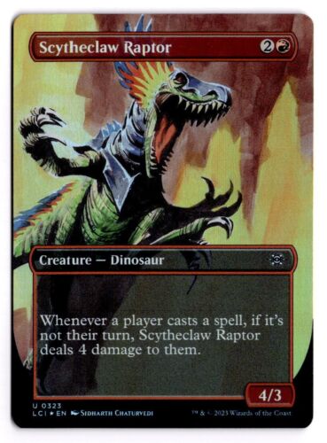 2023 The Lost Caverns of Ixalan Saheeli's Lattice // Mastercraft Raptor #164 uncommon card image