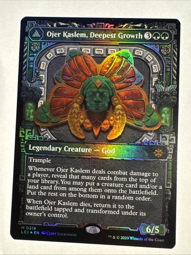 2023 The Lost Caverns of Ixalan Ojer Kaslem, Deepest Growth // Temple of Cultivation #204 mythic card image
