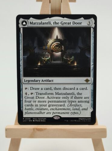 2023 The Lost Caverns of Ixalan Matzalantli, the Great Door // The Core rare #256 rare card image