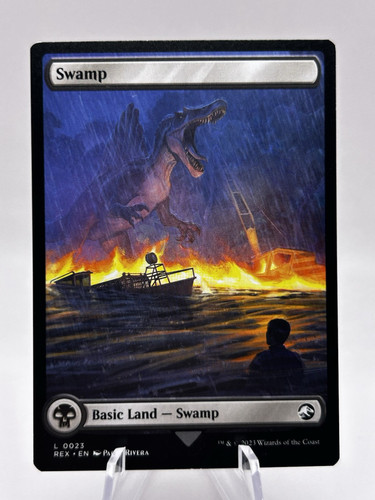 2023 Jurassic World Collection Swamp // Swamp #23 common card image