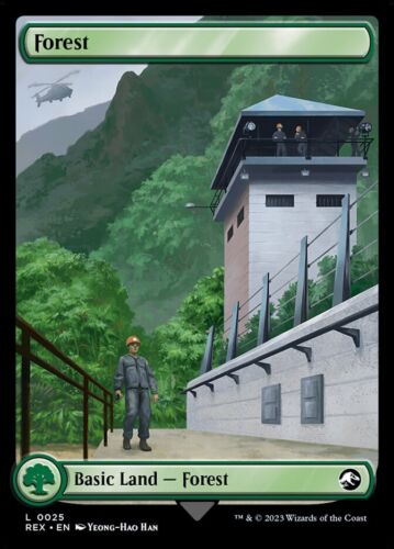 2023 Jurassic World Collection Forest // Forest common #25 common card image