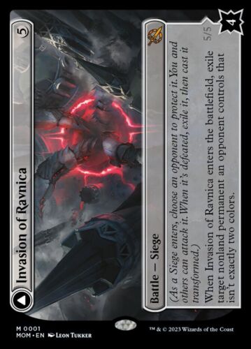 2023 March of the Machine Invasion of Ravnica // Guildpact Paragon mythic #1 mythic card image