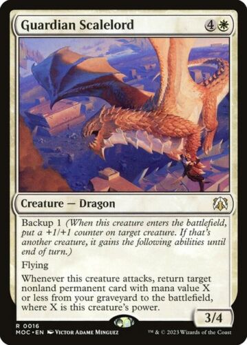 2023 March of the Machine Sun-Blessed Guardian // Furnace-Blessed Conqueror uncommon #38 uncommon card image