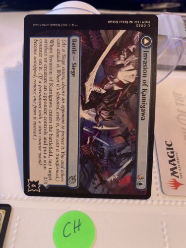 2023 March of the Machine Invasion of Kamigawa // Rooftop Saboteurs uncommon #62 uncommon card image