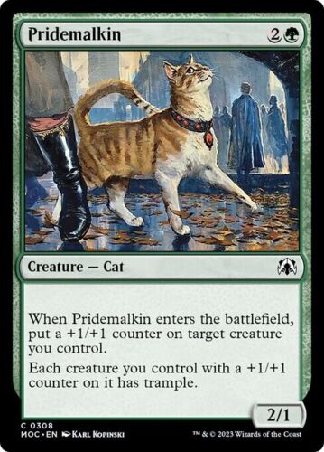 2023 March of the Machine Pyretic Prankster // Glistening Goremonger #157 common card image