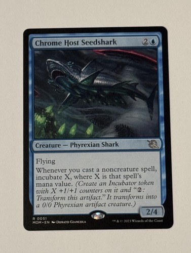 2023 March of the Machine Gnottvold Hermit // Chrome Host Hulk uncommon #188 uncommon card image