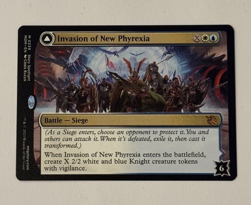 2023 March of the Machine Invasion of New Phyrexia // Teferi Akosa of Zhalfir #239 mythic card image
