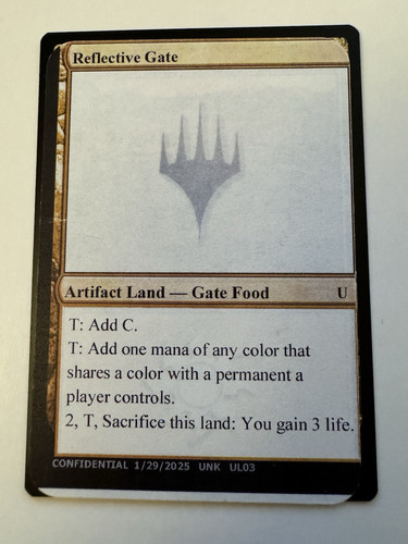 2023 Unknown Event Reflective Gate uncommon #UL03a uncommon card image