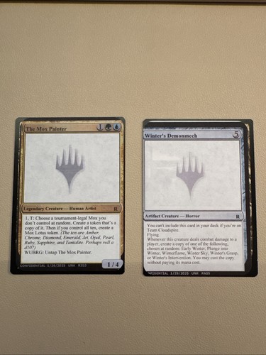 2023 Unknown Event Winter's Demonmech #RA05c rare card image
