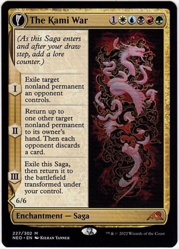 2022 Kamigawa: Neon Dynasty The Kami War // O-Kagachi Made Manifest #227 mythic card image