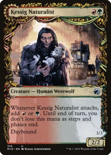 2022 Innistrad: Double Feature Kessig Naturalist // Lord of the Ulvenwald #231 uncommon card image