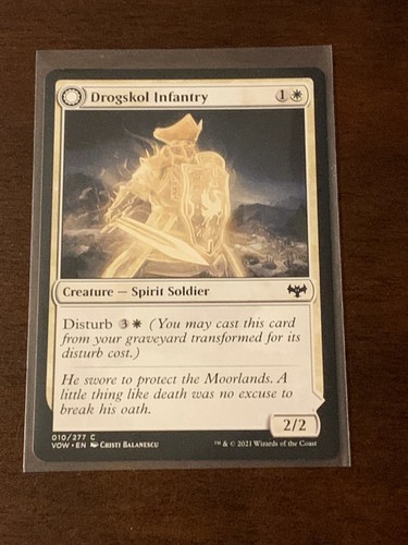 2022 Innistrad: Double Feature Drogskol Infantry // Drogskol Armaments #277 common card image