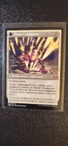 2022 Innistrad: Double Feature Faithbound Judge // Sinner's Judgment #279 mythic card image