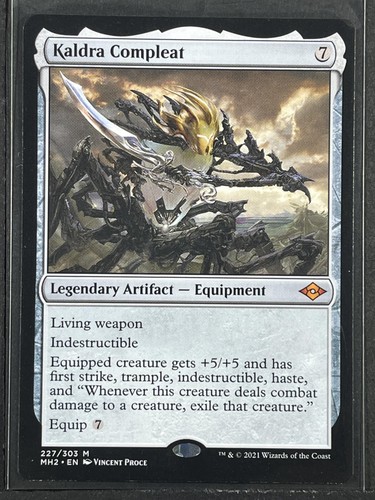 2021 Modern Horizons 2 Art Series Kaldra Compleat // Kaldra Compleat #61 common card image