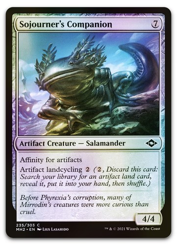 2021 Modern Horizons 2 Art Series Sojourner's Companion // Sojourner's Companion common #63 common card image