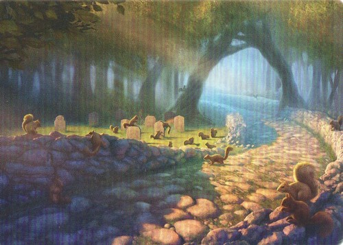 2021 Modern Horizons 2 Art Series Squirrel Sanctuary // Squirrel Sanctuary #70 common card image