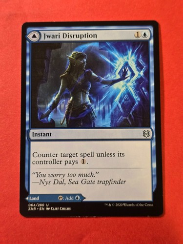 2020 Zendikar Rising Jwari Disruption // Jwari Ruins #64 uncommon card image