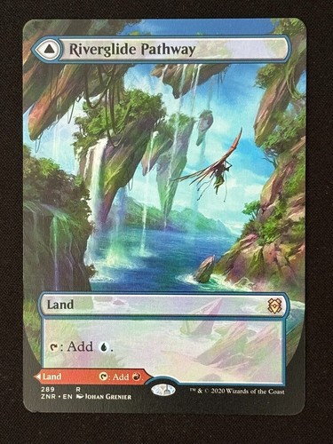 2020 Zendikar Rising Riverglide Pathway // Lavaglide Pathway #264 rare card image