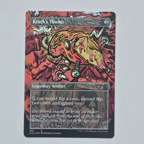 2019 Secret Lair Drop Krark's Thumb // Krark's Thumb #383 rare card image