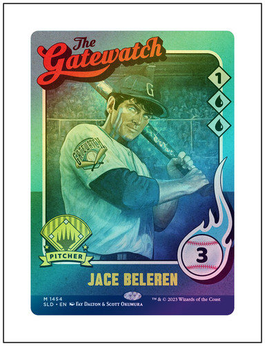 2019 Secret Lair Drop Jace Beleren // Jace Beleren #746 mythic card image
