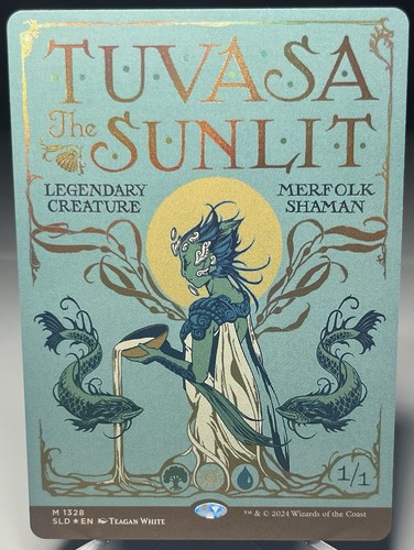 2019 Secret Lair Drop Tuvasa the Sunlit // Tuvasa the Sunlit #1328 mythic card image