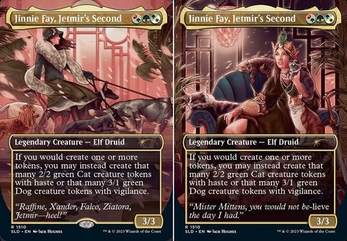 2019 Secret Lair Drop Jinnie Fay, Jetmir's Second // Jinnie Fay, Jetmir's Second #1510 rare card image