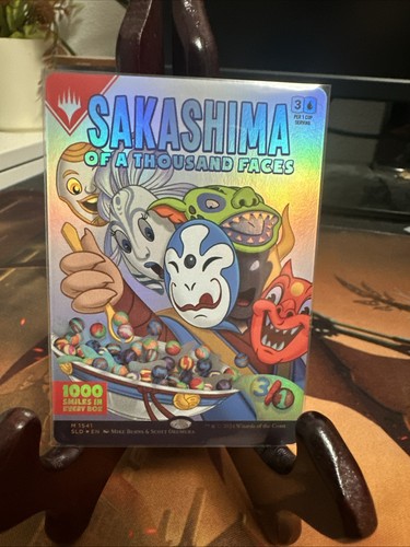 2019 Secret Lair Drop Sakashima of a Thousand Faces // Sakashima of a Thousand Faces #1541 mythic card image