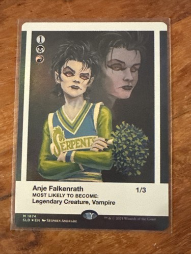 2019 Secret Lair Drop Anje Falkenrath // Anje Falkenrath #1874 mythic card image