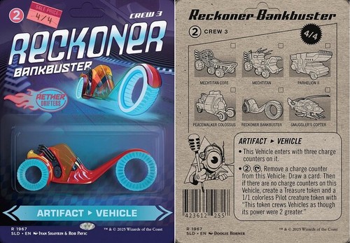 2019 Secret Lair Drop Reckoner Bankbuster // Reckoner Bankbuster #1967 rare card image