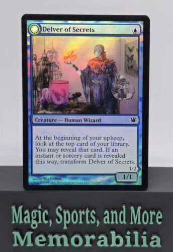 2011 Innistrad Delver of Secrets // Insectile Aberration #51 common card image