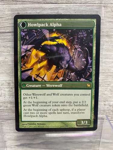 2011 Innistrad Mayor of Avabruck // Howlpack Alpha #193 rare card image