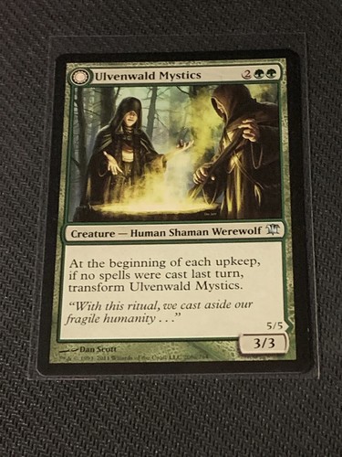 2011 Innistrad Ulvenwald Mystics // Ulvenwald Primordials #208 uncommon card image