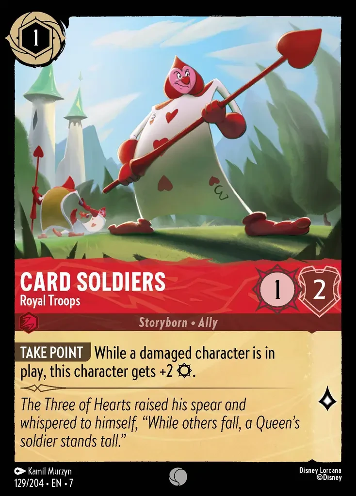 2025 Archazia's Island Card Soldiers - Royal Troops #129 Common card image