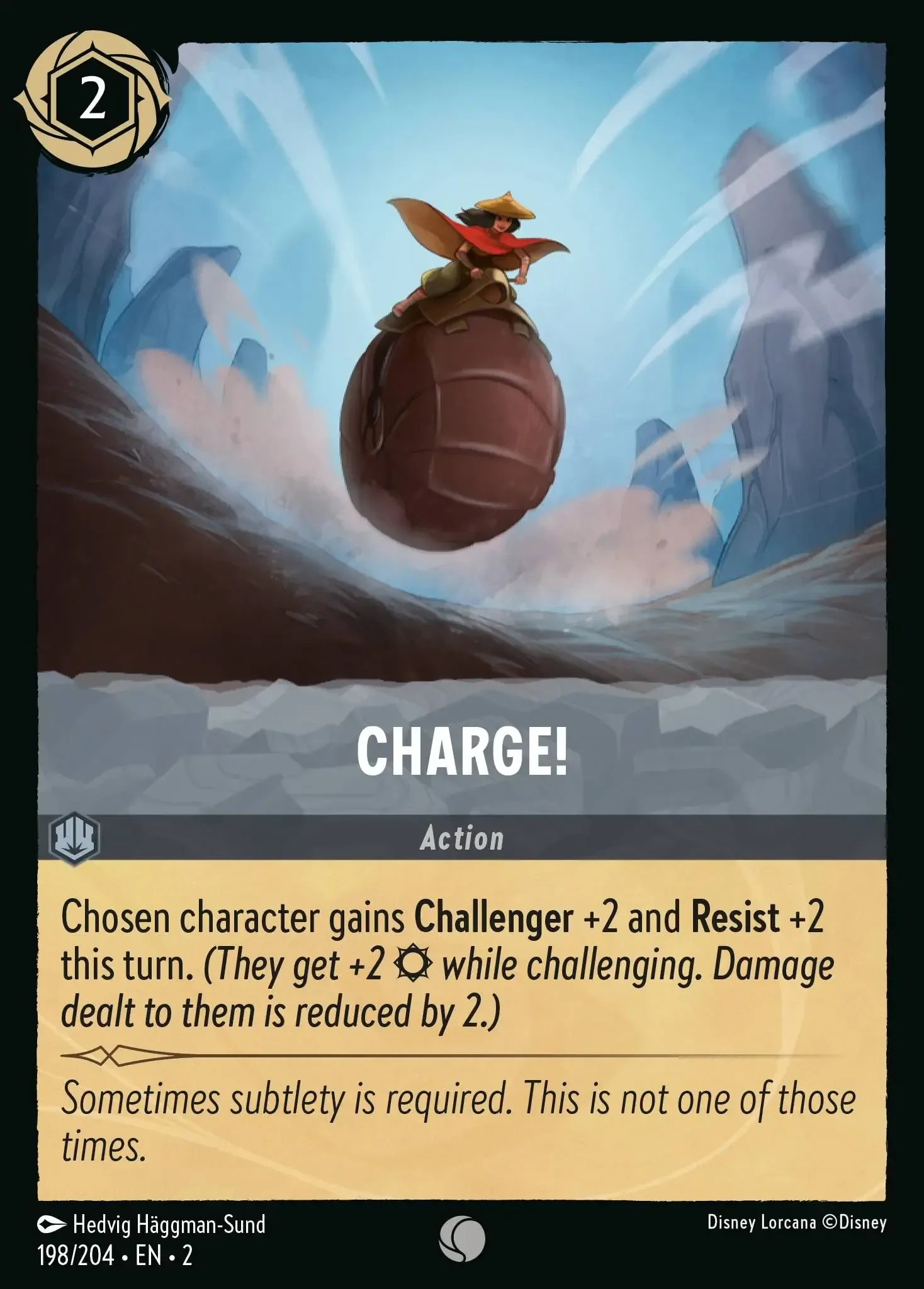 2023 Rise of The Floodborn Charge! #198 Common card image