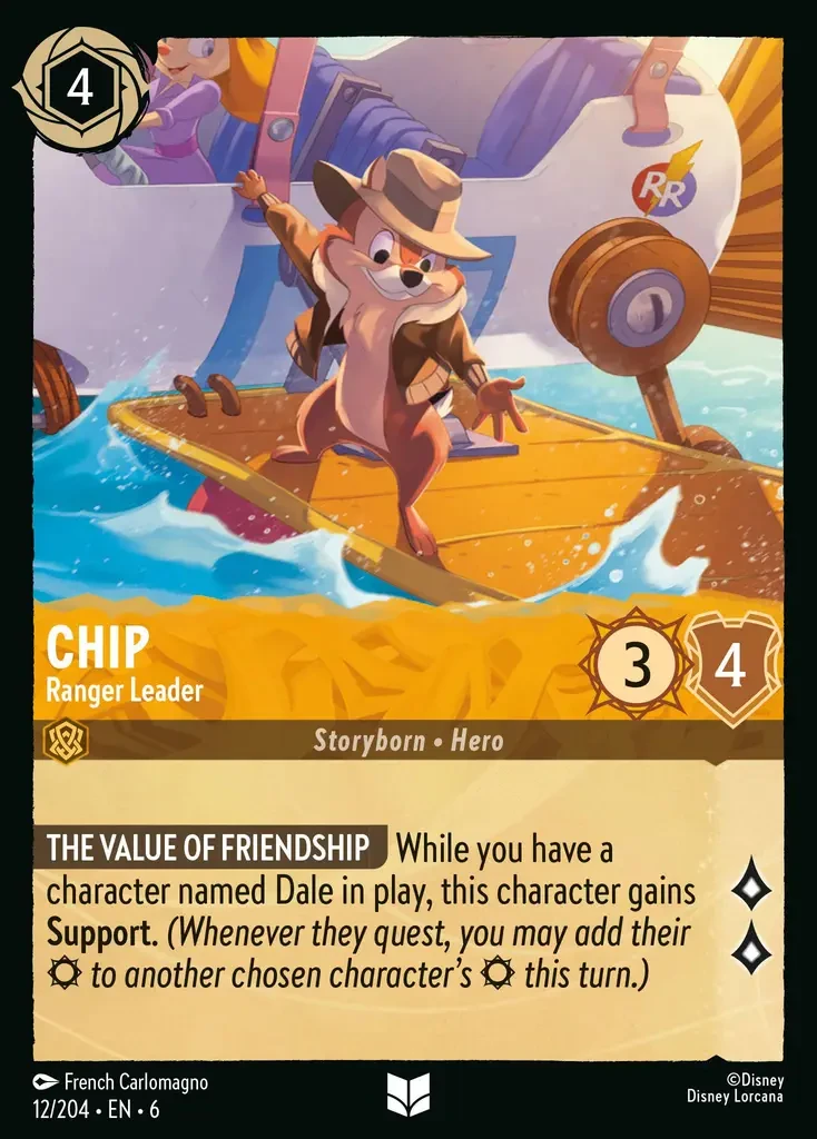 2024 Azurite Sea Chip - Ranger Leader #12 Uncommon card image