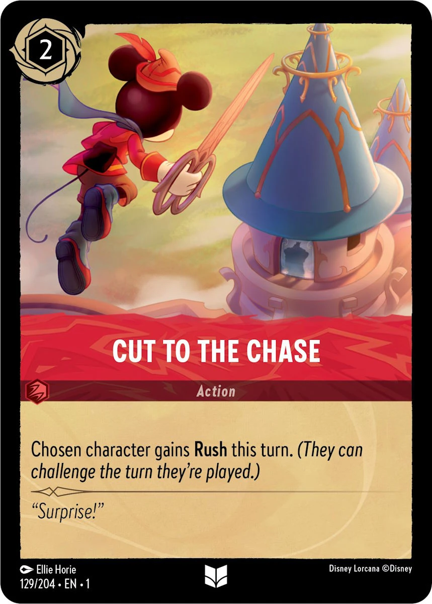 2023 The First Chapter Cut To The Chase #129 Uncommon card image